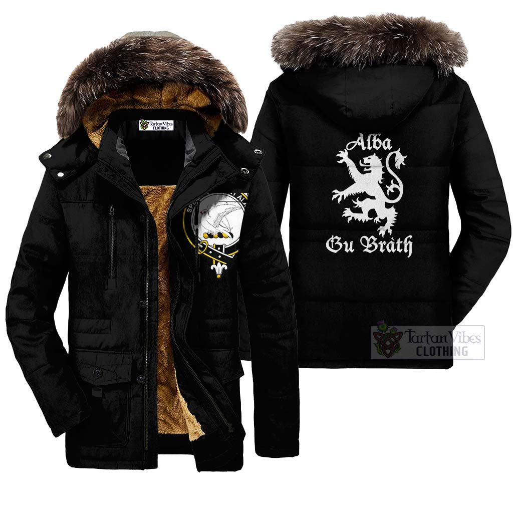 Tartan Vibes Clothing Norvel Family Crest Parka Jacket Lion Rampant Alba Gu Brath Style