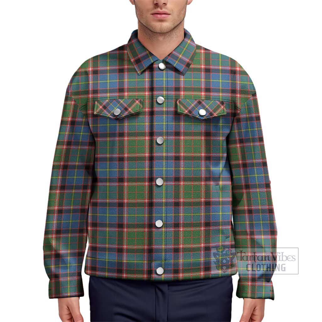 Tartan Vibes Clothing Norvel Tartan Unisex Lapel Cotton Jacket