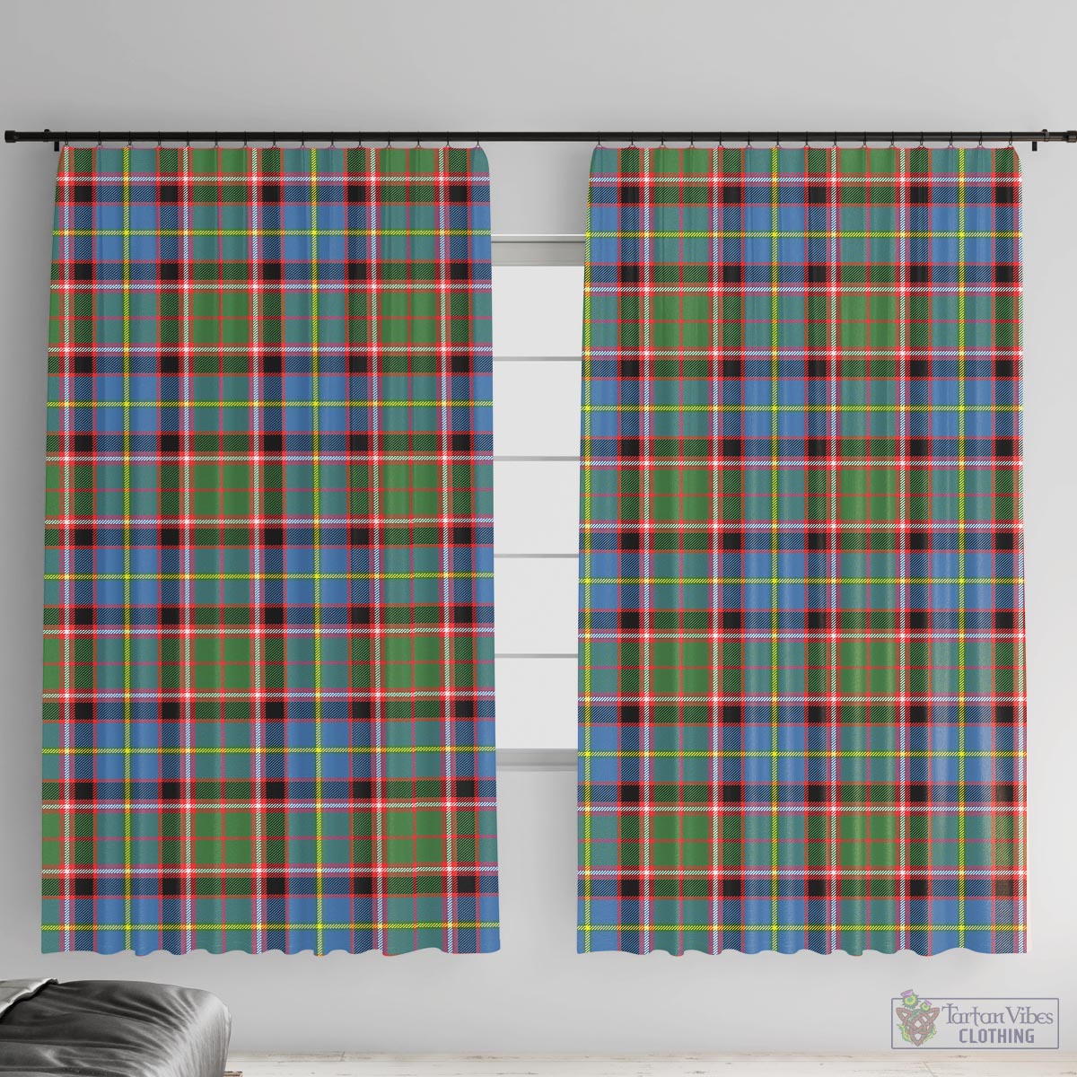 Norvel Tartan Window Curtain