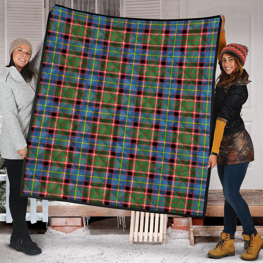 Norvel Tartan Quilt Super King Quilt 91" x 110" - Tartan Vibes Clothing