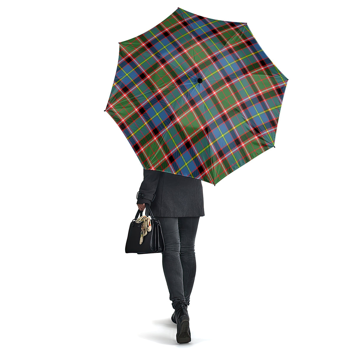 Norvel Tartan Umbrella One Size - Tartanvibesclothing