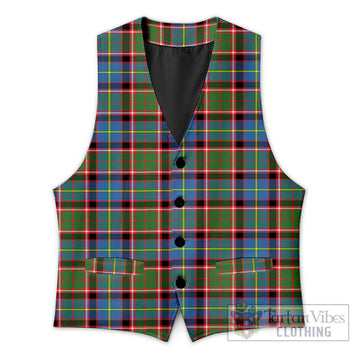 Norvel Tartan Men's Sleeveless Suit Vest