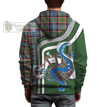 Norvel Tartan Hoodie with Epic Bagpipe Style