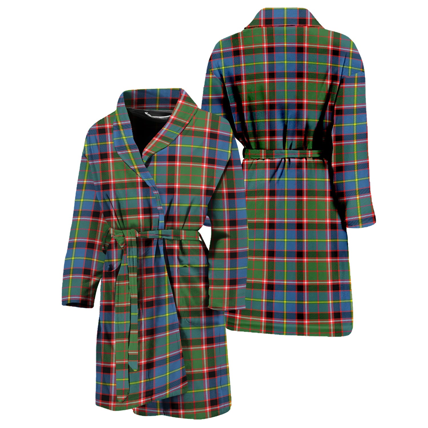 Norvel Tartan Bathrobe Unisex M - Tartan Vibes Clothing