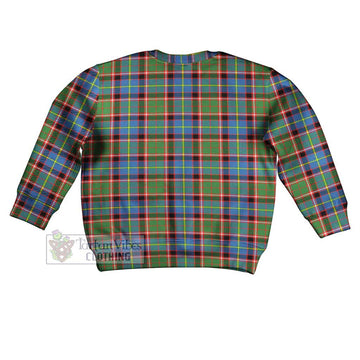 Norvel Tartan Kid Ugly Sweater with Family Crest - Tartan Vibes Clothing