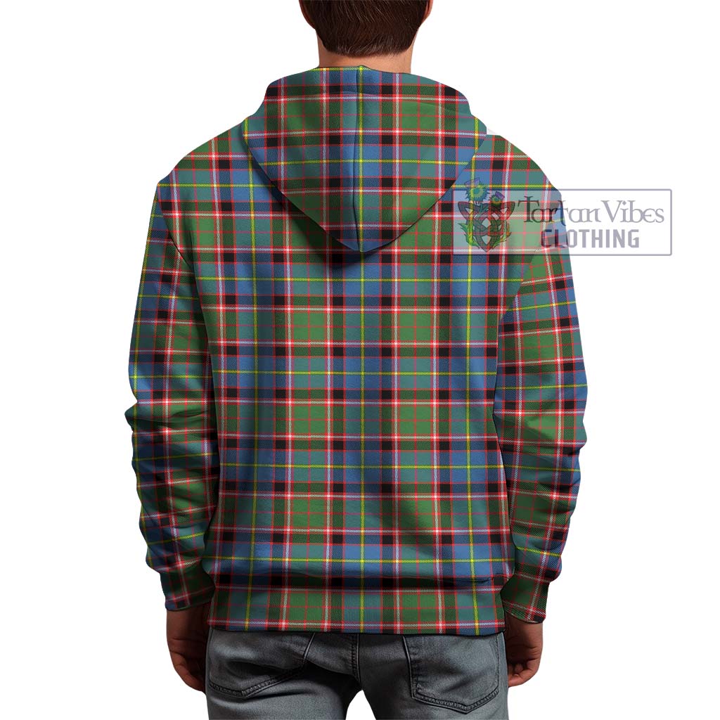 Tartan Vibes Clothing Norvel Tartan Hoodie with Family Crest DNA In Me Style