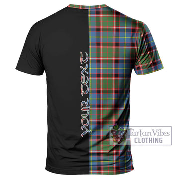 Norvel Tartan T-Shirt with Family Crest and Half Of Me Style