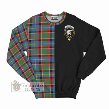 Norvel Tartan Sweatshirt with Family Crest and Half Of Me Style