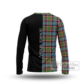 Norvel Tartan Long Sleeve T-Shirt with Family Crest and Half Of Me Style