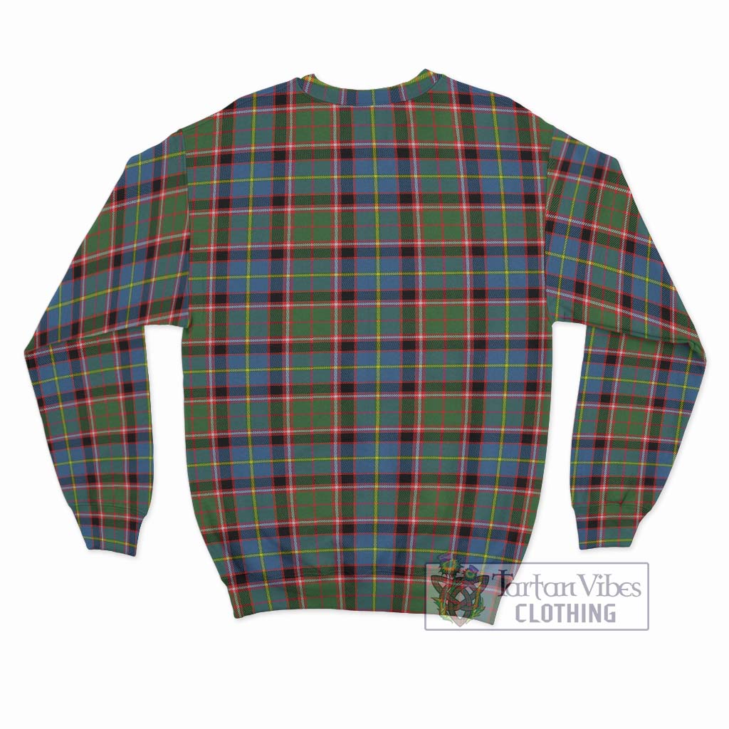 Tartan Vibes Clothing Norvel Tartan Sweatshirt with Family Crest DNA In Me Style