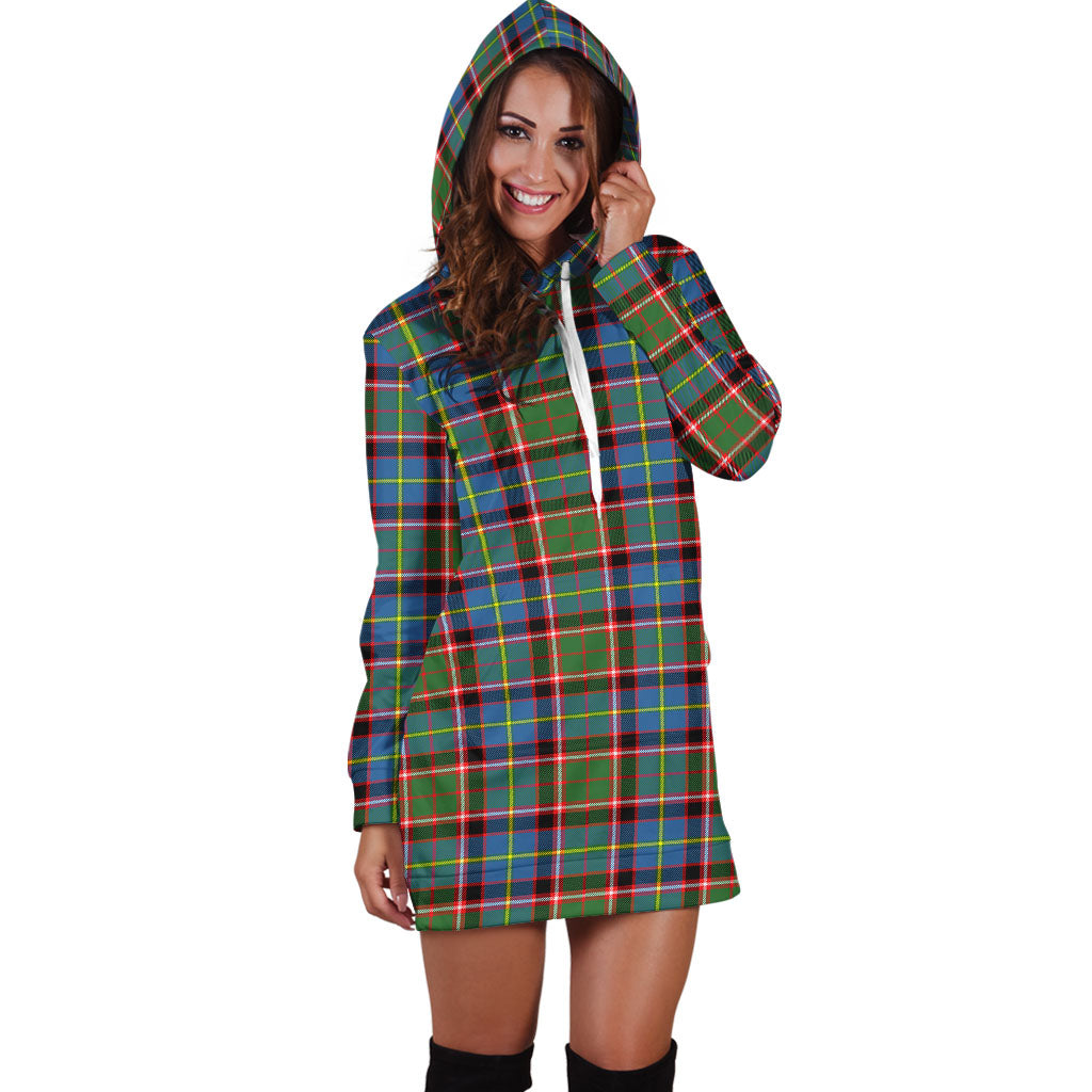 Norvel Tartan Hoodie Dress - Tartanvibesclothing