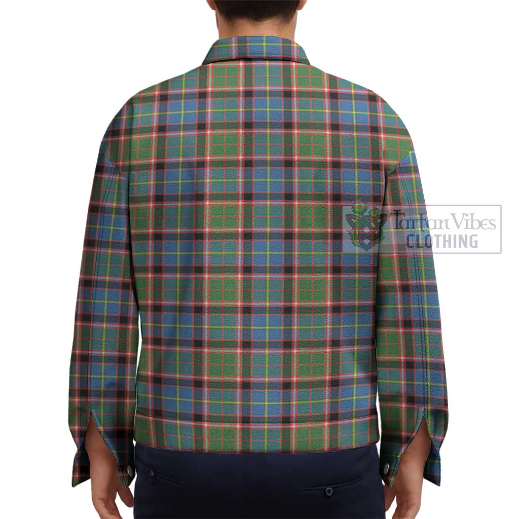 Tartan Vibes Clothing Norvel Tartan Unisex Lapel Cotton Jacket