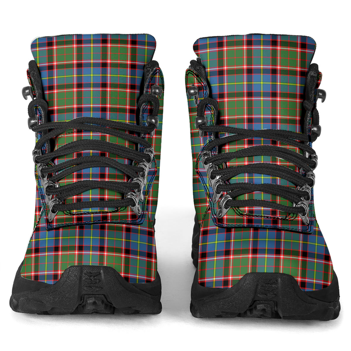 Norvel Tartan Alpine Boots - Tartanvibesclothing