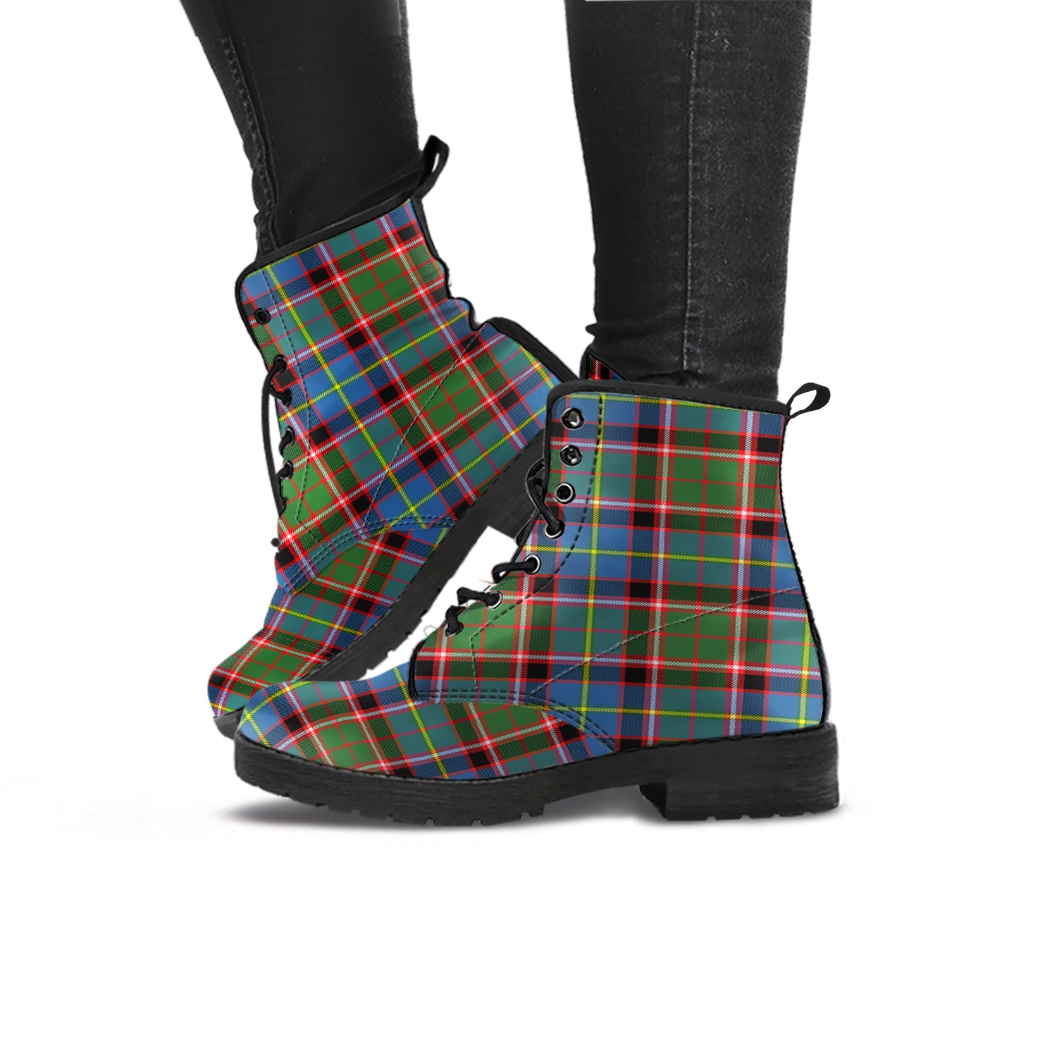 norvel-tartan-leather-boots