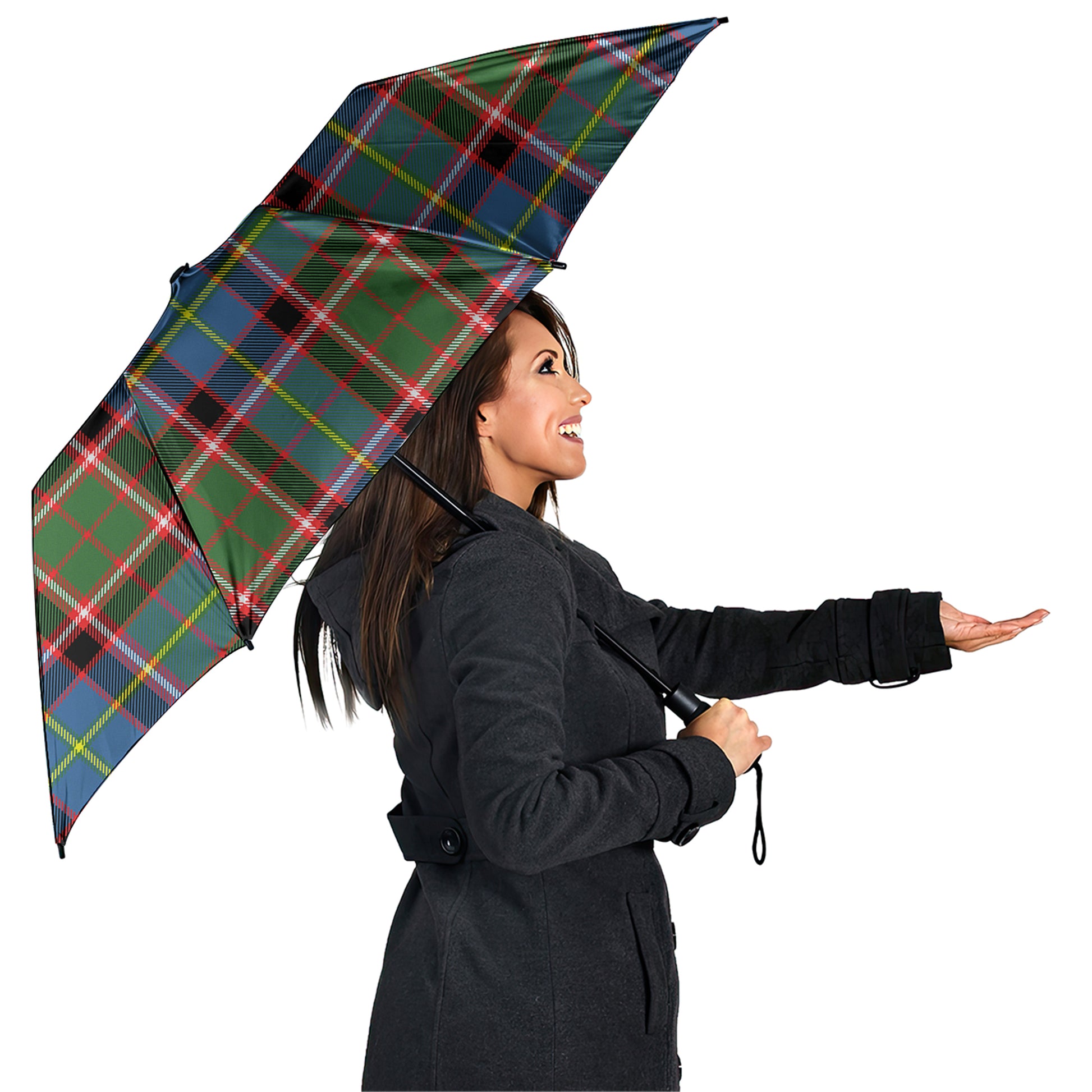 Norvel Tartan Umbrella - Tartanvibesclothing