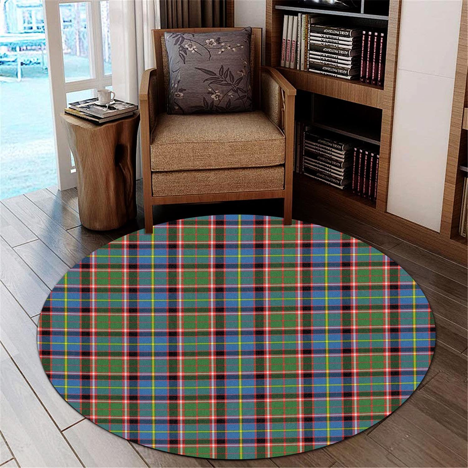 norvel-tartan-round-rug