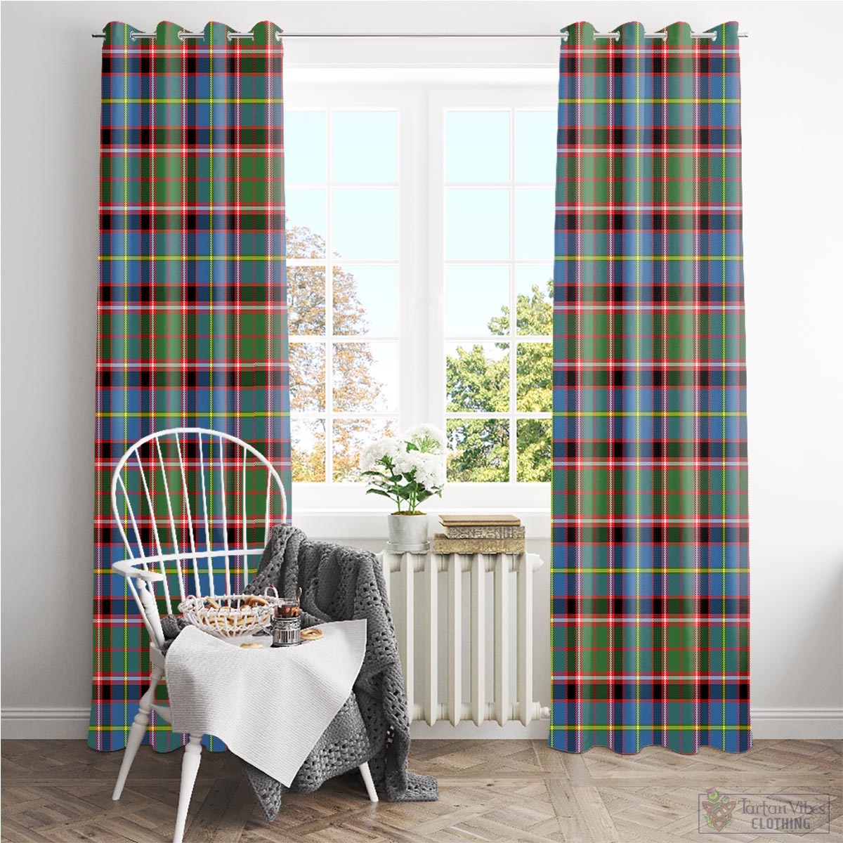 Norvel Tartan Window Curtain