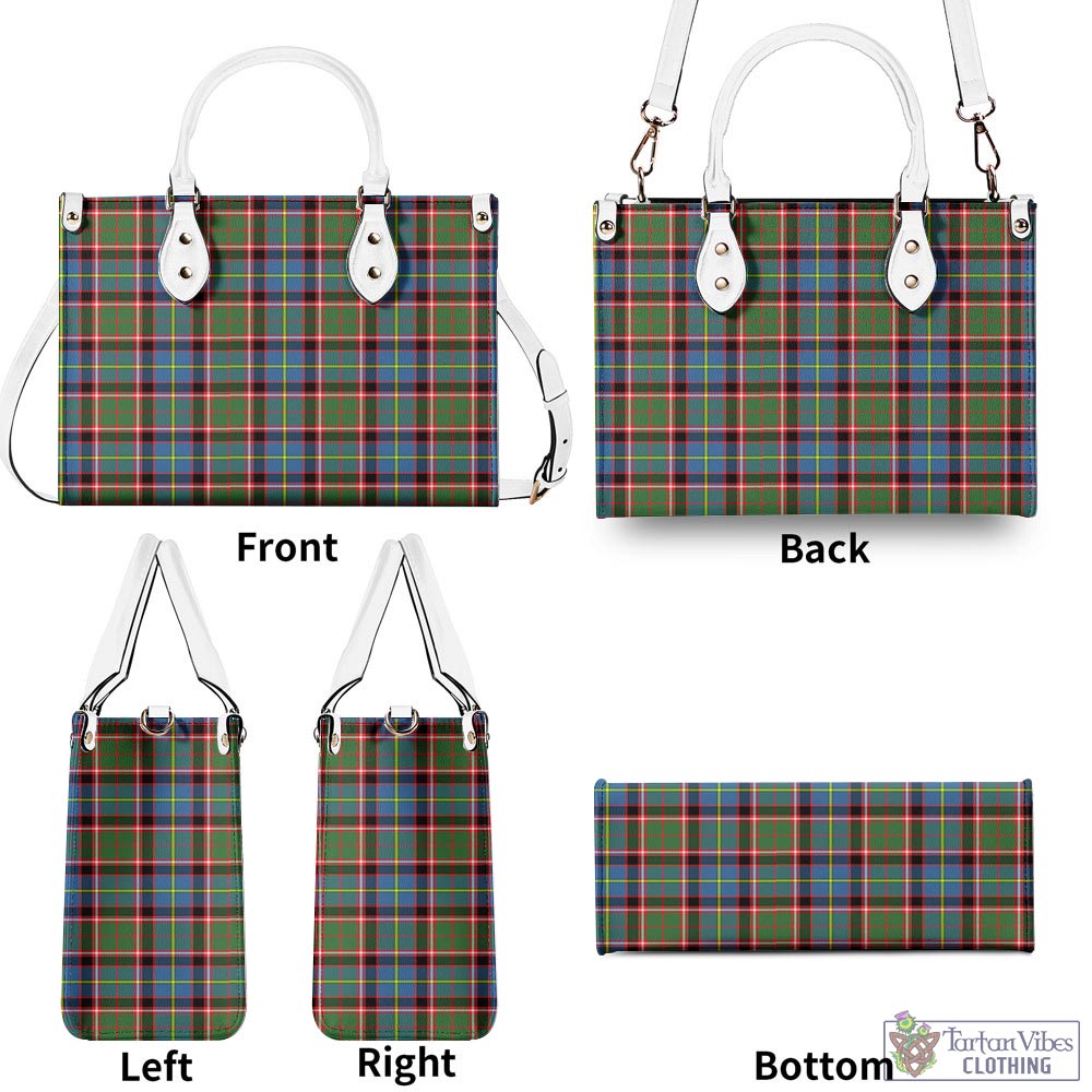 Tartan Vibes Clothing Norvel Tartan Luxury Leather Handbags