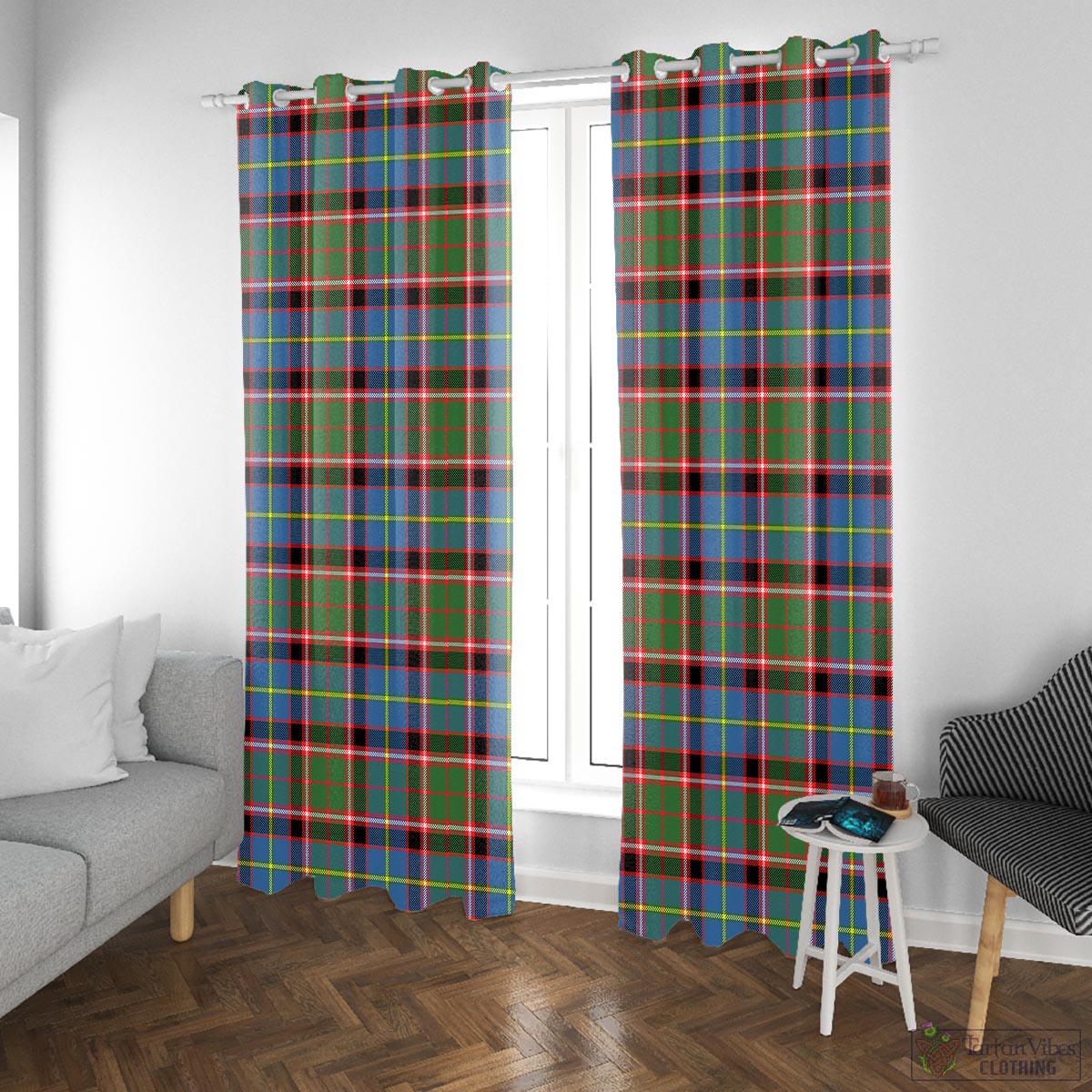 Norvel Tartan Window Curtain