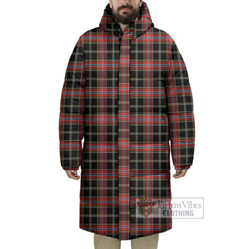 Norwegian Tartan Long Down Jacket