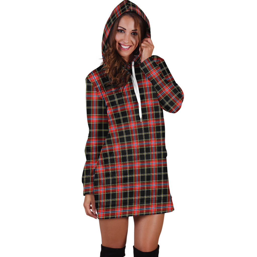 Norwegian Night Tartan Hoodie Dress - Tartan Vibes Clothing