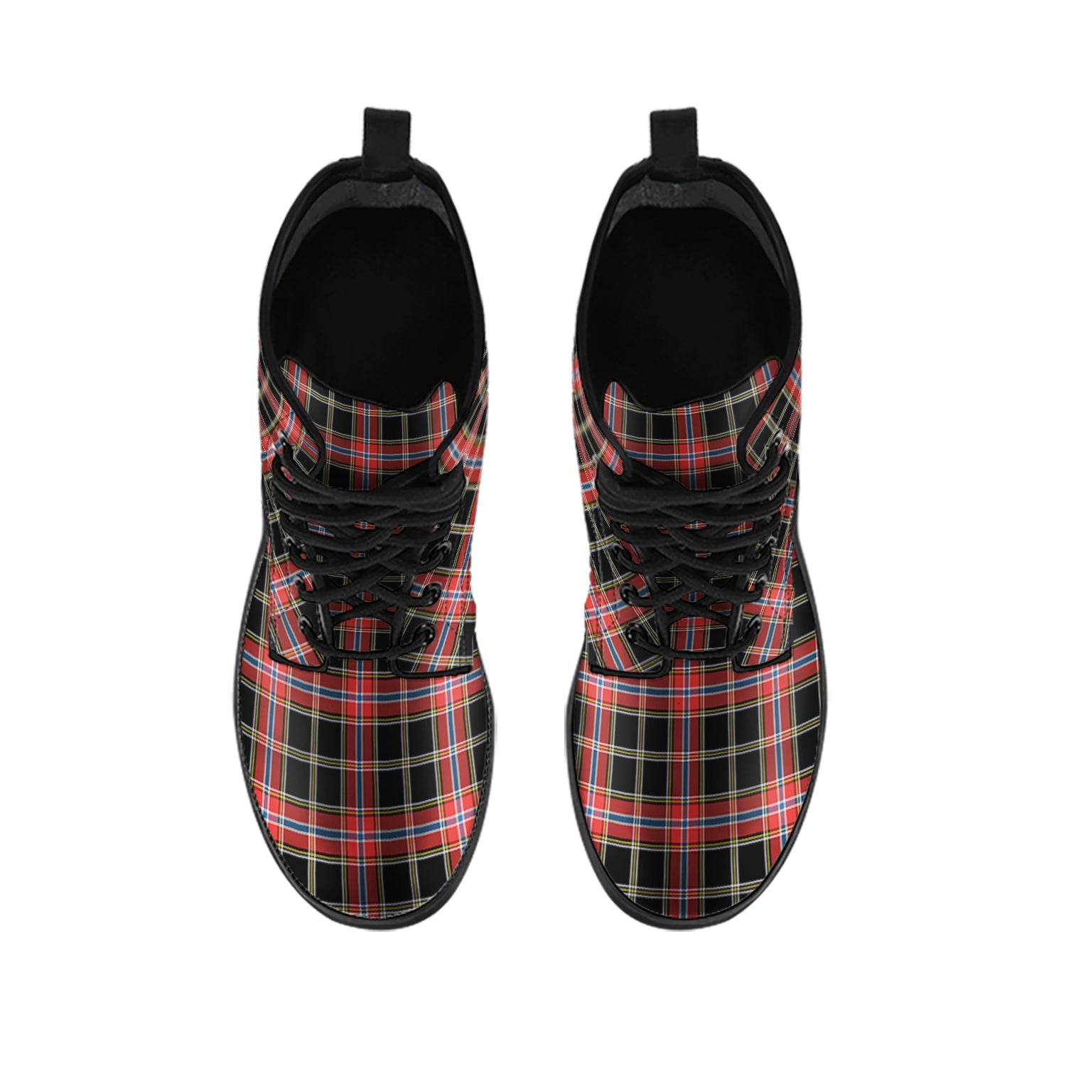 norwegian-night-tartan-leather-boots