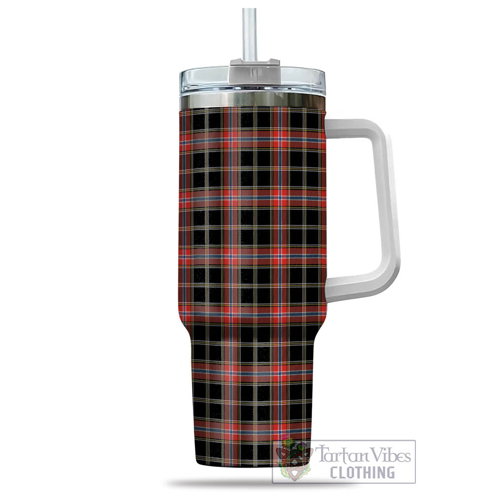 Tartan Vibes Clothing Norwegian Night Tartan Tumbler with Handle