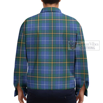 Nova Scotia Province Canada Tartan Unisex Lapel Cotton Jacket