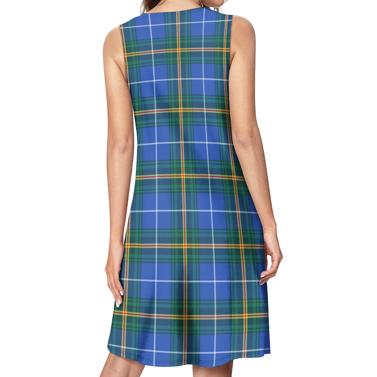 Nova Scotia Province Canada Tartan Womens Casual Dresses - Tartanvibesclothing