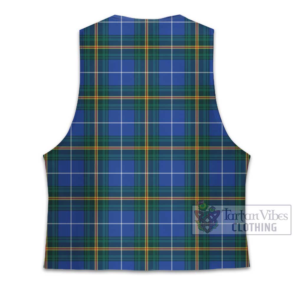 Tartan Vibes Clothing Nova Scotia Province Canada Tartan Men's Sleeveless Suit Vest