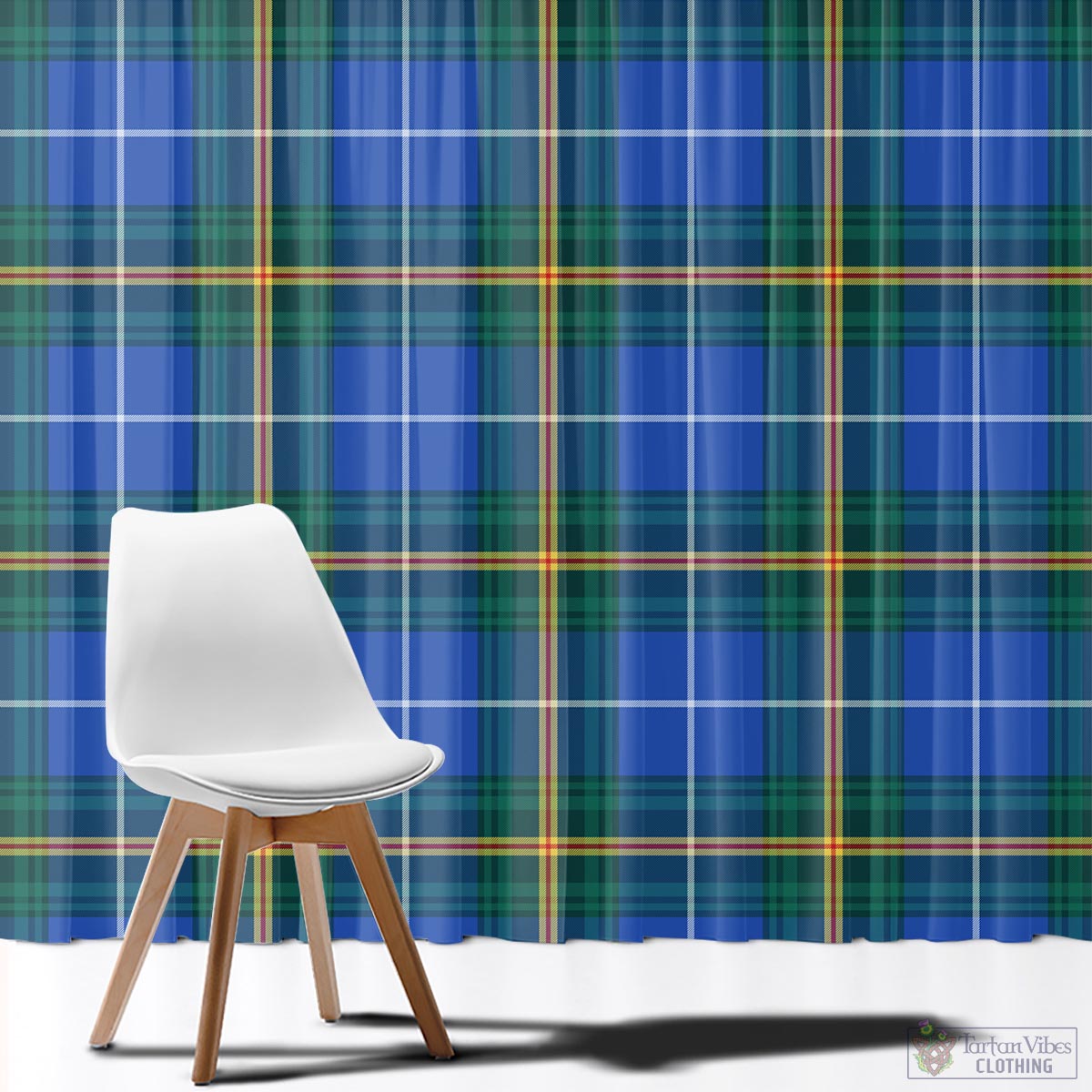 Nova Scotia Province Canada Tartan Window Curtain