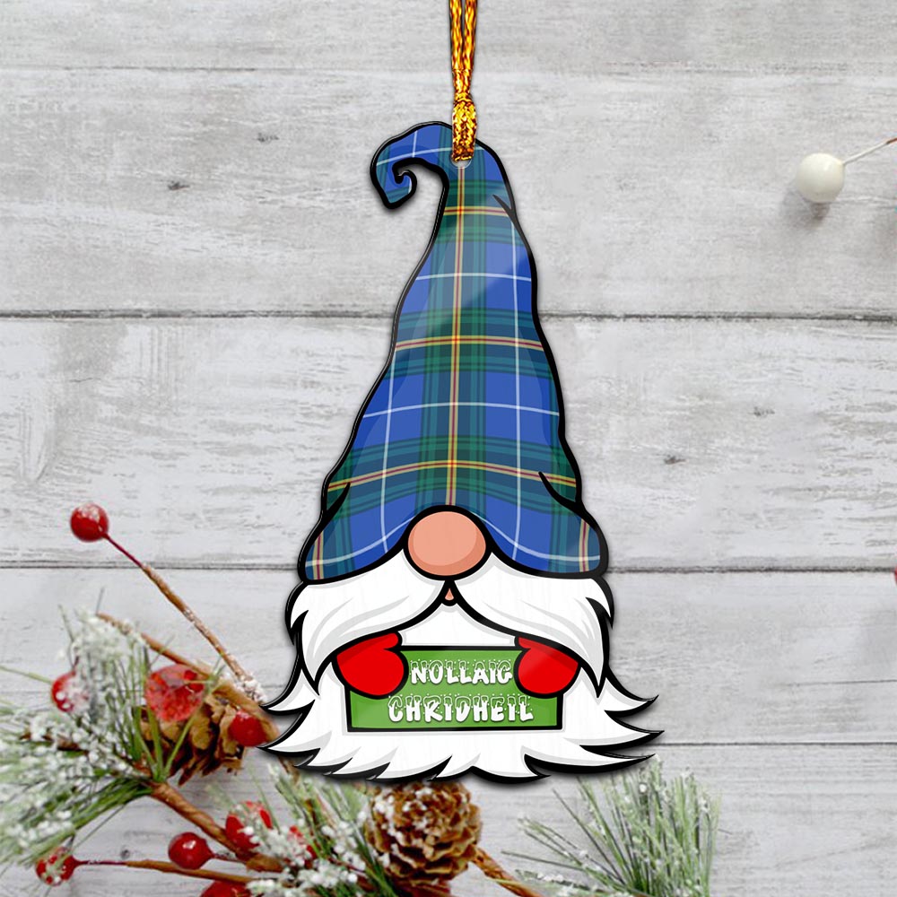 Nova Scotia Province Canada Gnome Christmas Ornament with His Tartan Christmas Hat - Tartan Vibes Clothing