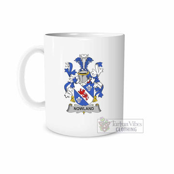 Nowland Irish Clan Coat of Arms Ceramic Mug