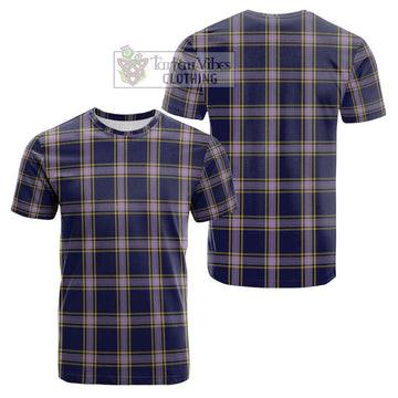 Nunavut Territory Canada Tartan Cotton T-Shirt