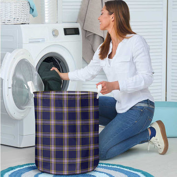 Nunavut Territory Canada Tartan Laundry Basket