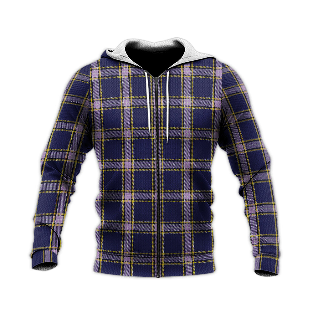 nunavut-territory-canada-tartan-knitted-hoodie