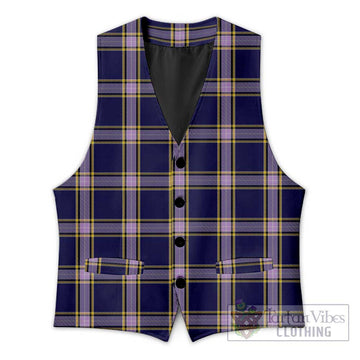 Nunavut Territory Canada Tartan Men's Sleeveless Suit Vest