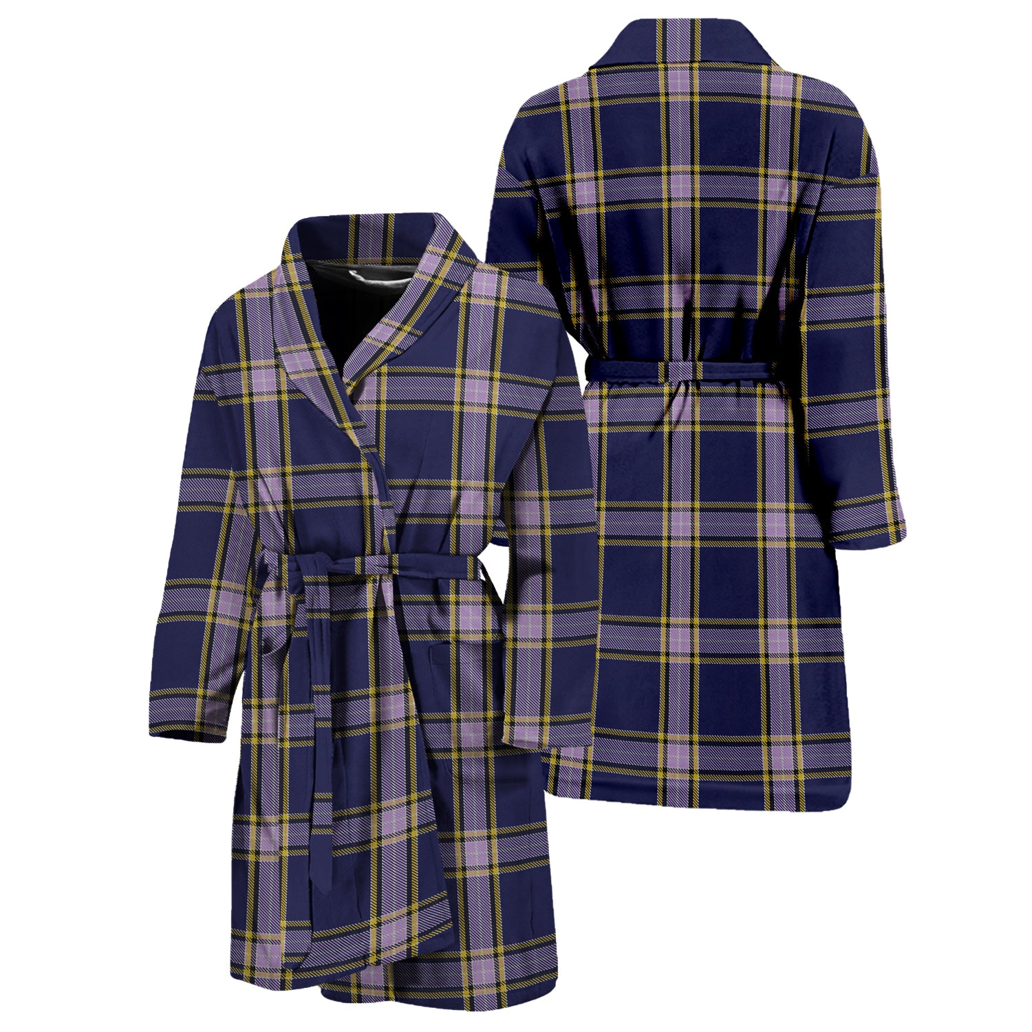 nunavut-territory-canada-tartan-bathrobe