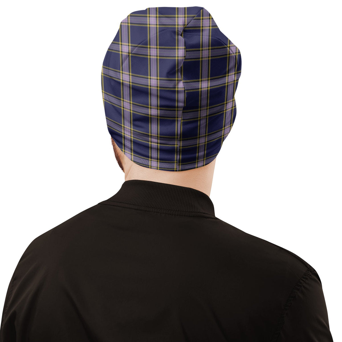 Nunavut Territory Canada Tartan Beanie Hat - Tartan Vibes Clothing