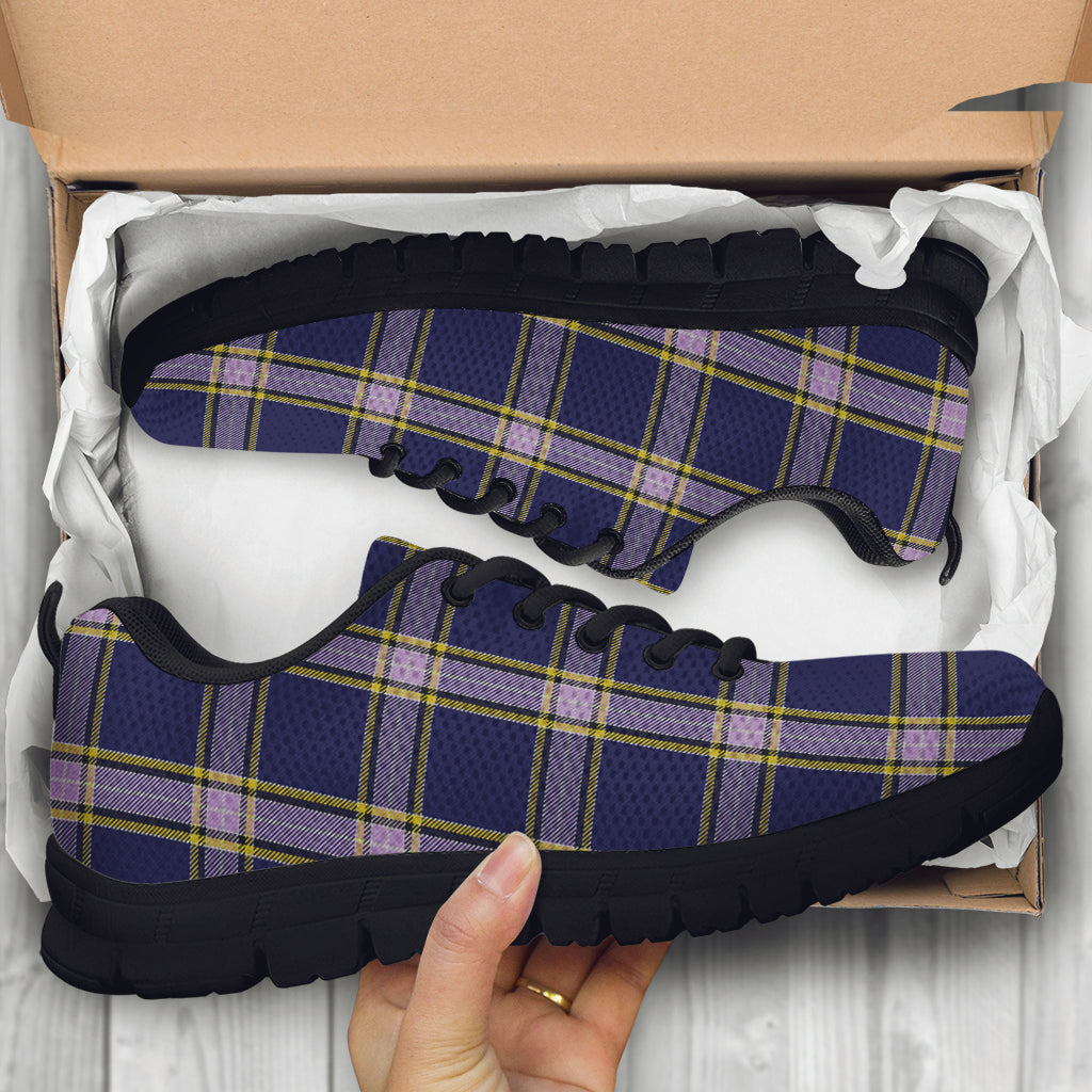 Nunavut Territory Canada Tartan Sneakers - Tartan Vibes Clothing