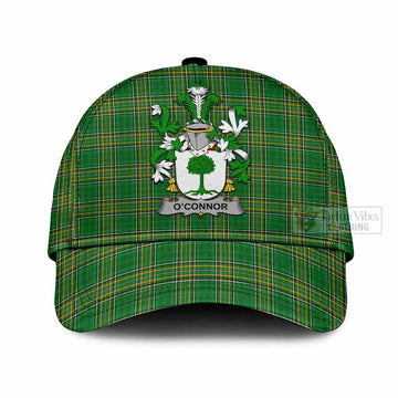 O_Connor 2 Irish Clan Tartan Classic Cap with Coat of Arms