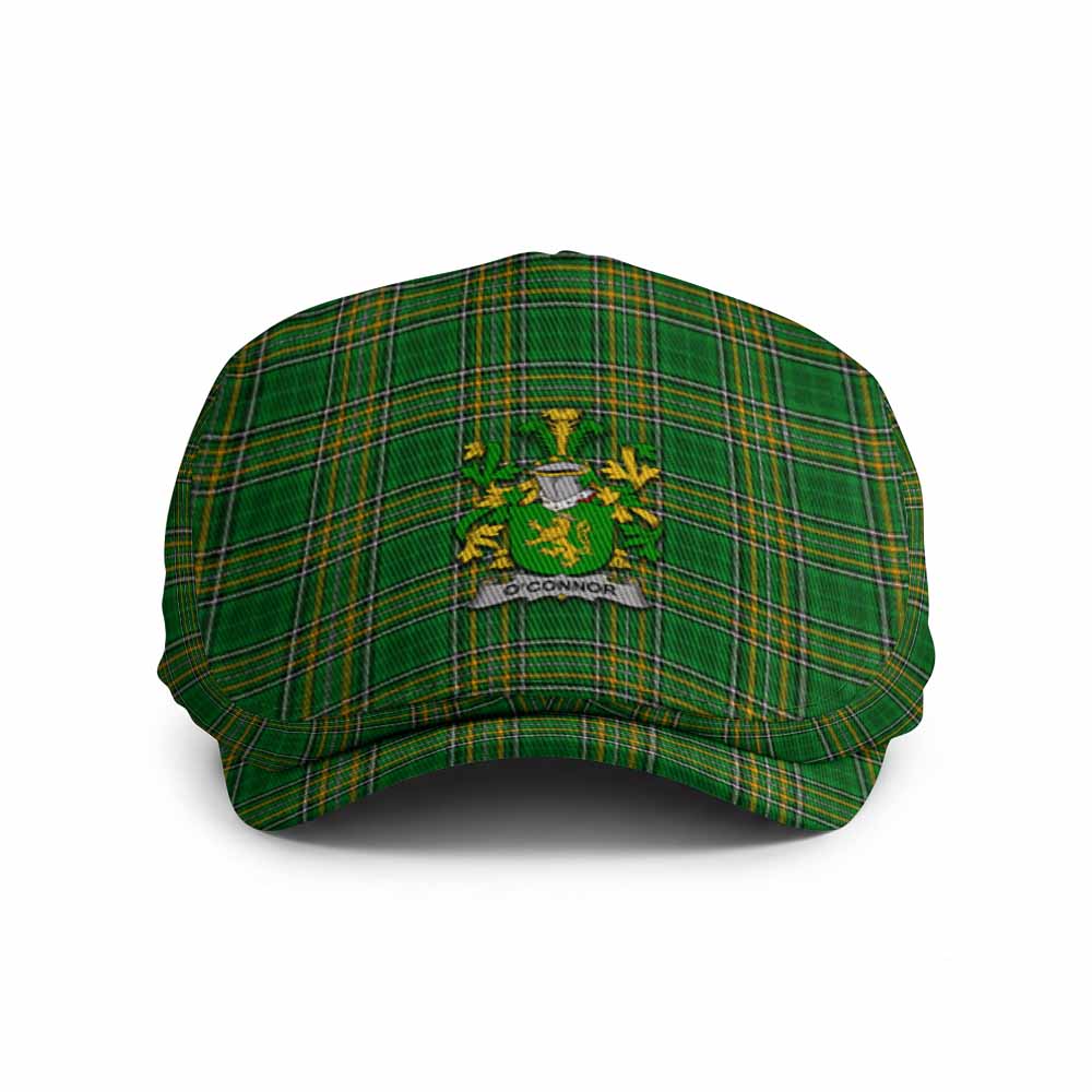 O'Connor (Kerry) Irish Clan Tartan Jeff Hat with Coat of Arm Jeff Hat - Tartan Vibes Clothing