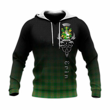 O'Connor (Sligo) Irish Clan Knitted Hoodie with Coat of Arms Erin Go Bragh Celtic Inspired Unisex - Tartan Vibes Clothing