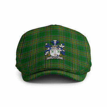O_Dea Irish Clan Tartan Jeff Hat with Coat of Arm Jeff Hat - Tartan Vibes Clothing