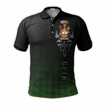 O'Hare Irish Clan Polo Shirt with Coat of Arms Erin Go Bragh Celtic Inspired Kid - Tartan Vibes Clothing