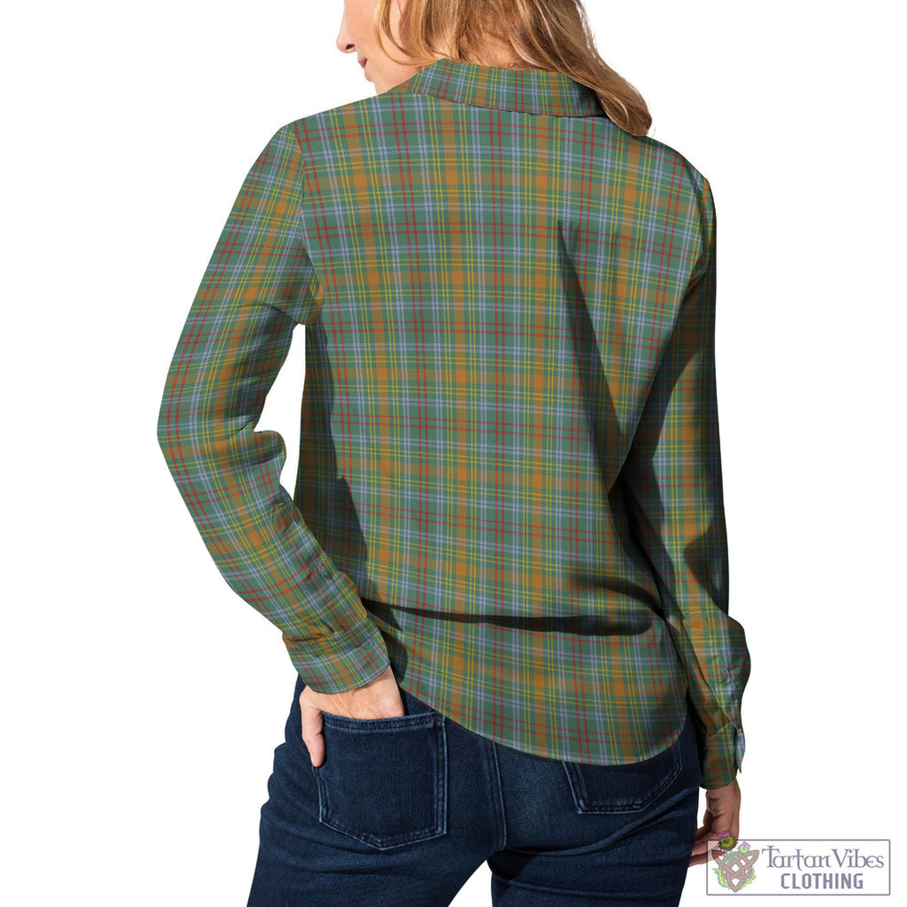 O'Brien Tartan Womens Casual Shirt