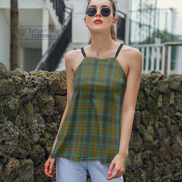 O'Brien Tartan Loose Halter Neck Camisole Women - Tartan Vibes Clothing