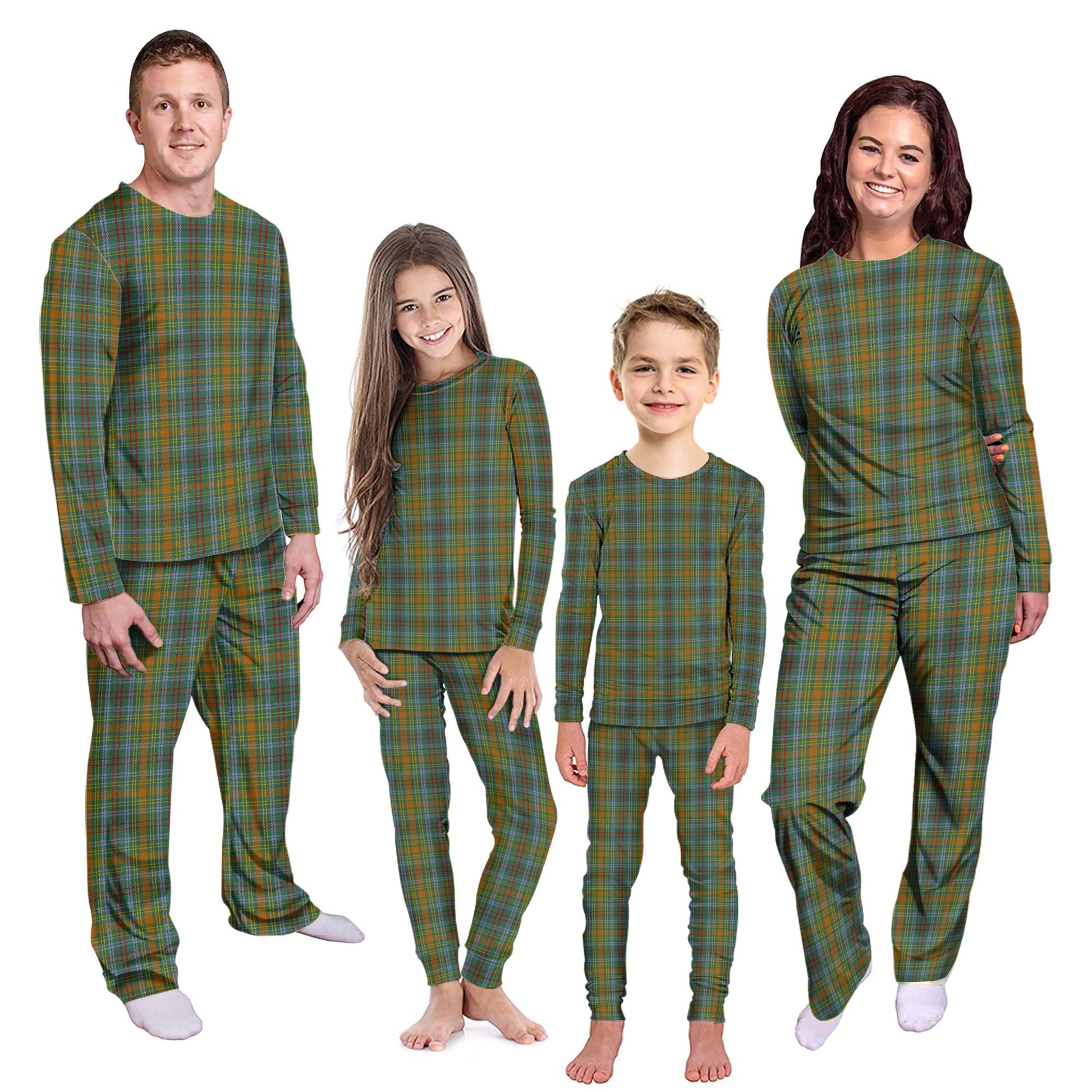 O'Brien Tartan Pajamas Family Set Kid - Tartan Vibes Clothing