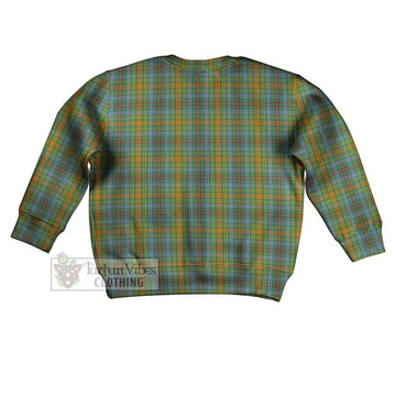 O'Brien Tartan Kid Ugly Sweater - Tartan Vibes Clothing