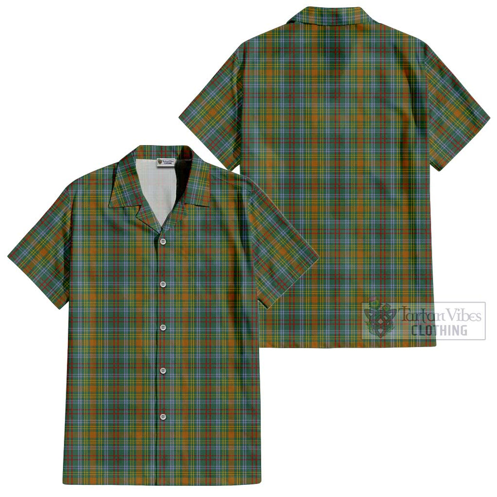 O'Brien Tartan Cotton Hawaiian Shirt Kid - Tartanvibesclothing Shop